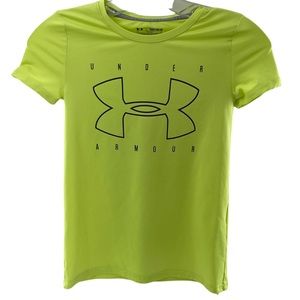 Under Armour Fitted Heat Gear Shirt Size Youth Medium